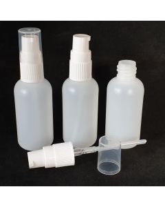 50ml Translucent Plastic Bottle with Gel Pump