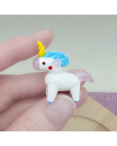 Urielle the Unicorn Miniature Glass Animal Figurine