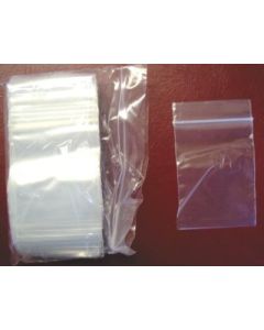2.25" x 3" Clear Grip Seal Bag x 500