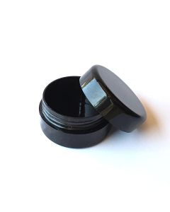 5ml Black Plastic Jar