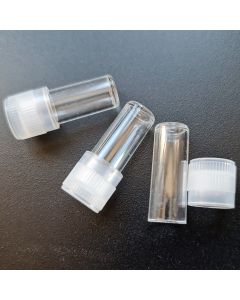 1ml Clear Tube with Grippy Push On Lid