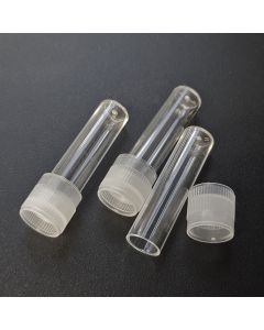 2ml Clear Tube with Grippy Push On Lid