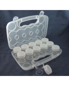 12 Pots in Carry Case