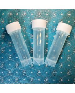 30ml Translucent Tube with White Screw Lid