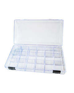 Clear 18 Compartment Box